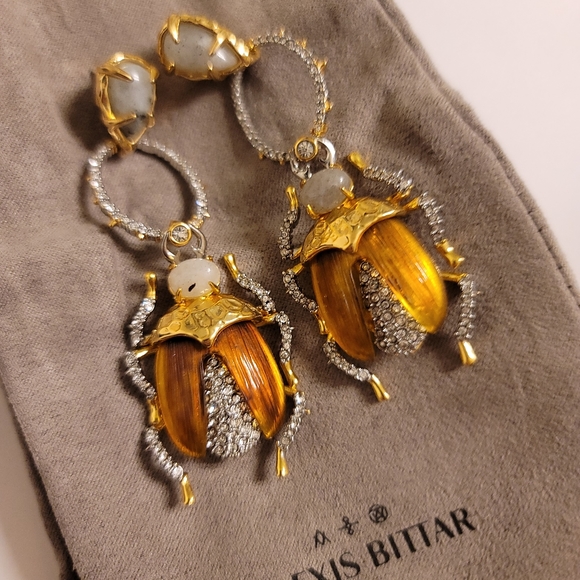 Alexis Bittar Accessories - Alexis bittar scarab earrings